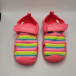 Nautica Children’s Brightly Colored Swim Water Shoes Sz 8